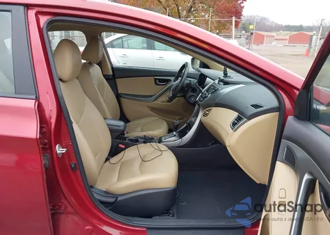 2013 Hyundai Elantra Limited from USA, damaged, VIN 5NPDH4AE0DH326952